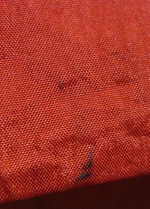 Червона легка куртка вітровка приталена плащ дощовик з капюшоном belmonte км1586 з карманами9 фото
