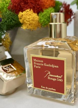 Парфюмированная вода baccarat rouge 540 объем 70 мл. 2