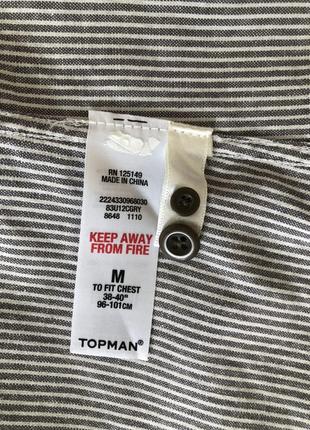 Рубашка topman,размер м.4 фото