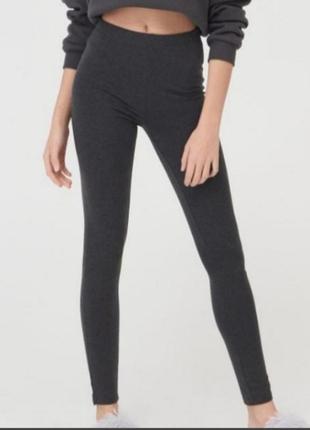 Суперовые тёмно-серые лосины леггинсы большого размера ellen amber