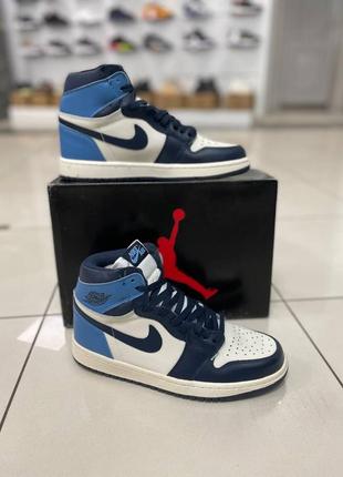 Кроссовки мужские Nike air jordan retro i 1 low university gold black Pantone 553558-700 1