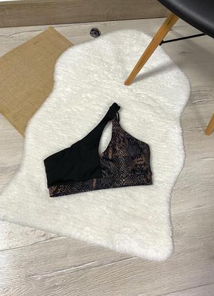 Асимметричный топ для спорта от shein