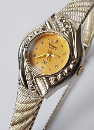 Годинник, miyoko, кварц, японія, механізм miyota, нерхавійка.