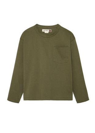 Реглан bsc t-shrt 07 - khaki zara1 фото