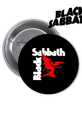 Значок black sabbath