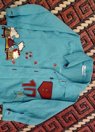 Сорочка на хлопчика 1 рік 3