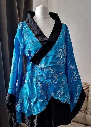 Кимоно голубого цвета