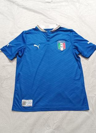 Футболка поло голубое puma