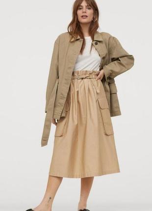 Актуальна міді спідниця з кишенями h&m