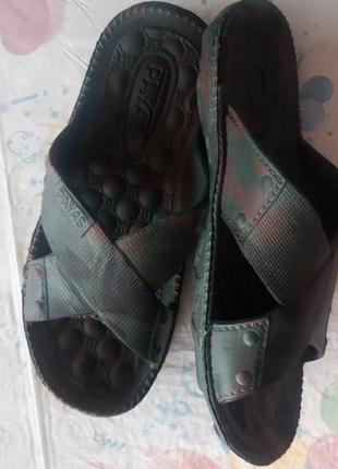 Шльопанці чоловічі пляжні з ева (піна), камуфляжні, 40, 41 розмір.