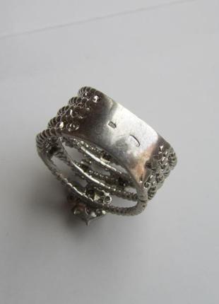 Кольцо, перстень, серебро, 17 р5 фото