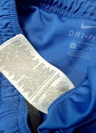 Шорти чоловічі nike air розмір л сині велике лого спортивні тренувальні для зала спорт3 фото