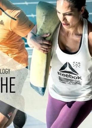 🤸🚴белая спортивная майка🚴 reebok белая activchill (размер 38)3 фото