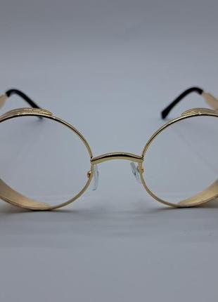 Сонцезахисні окуляри, очки вінтажному стилі (стімпанк) *00695 фото