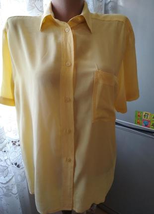 Шёлковая блузка блуза mondial atelier m