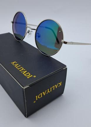 Поляризованные ретро-маленькие металлические очки kaliyadia стимпанк *00711 фото