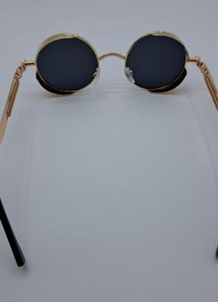Сонцезахисні окуляри, очки вінтажному стилі (стімпанк) *00515 фото
