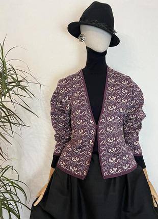 Вінтаж,вовна,кардиган,кофта,knoepfil,switzerland,