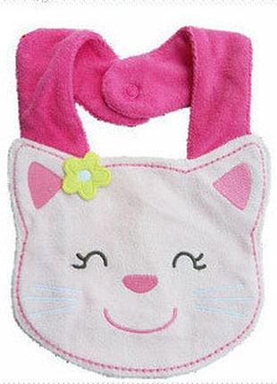 Слинявчик, нагрудник махровий на кнопці carter ' s