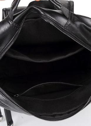 Повседневный мужской городской рюкзак качественный классика для работы и офиса10 фото