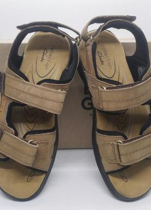 Шкіряні сандалії босоніжки clarks оригінал4 фото