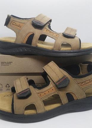 Шкіряні сандалії босоніжки clarks оригінал3 фото