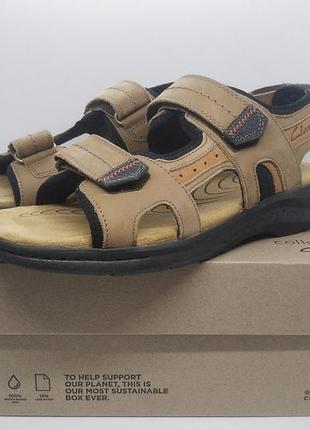 Шкіряні сандалії босоніжки clarks оригінал2 фото