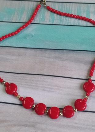 Намисто чехія вінтаж скло