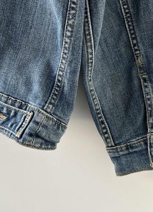 Levis denim jacket джинсовка джинсова куртка оригінал оверсайз відьна широка жакет7 фото