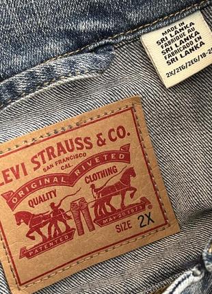 Levis denim jacket джинсовка джинсова куртка оригінал оверсайз відьна широка жакет8 фото