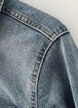 Levis denim jacket джинсовка джинсова куртка оригінал оверсайз відьна широка жакет5 фото
