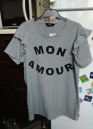 Супер футболка f&f,s,m,10