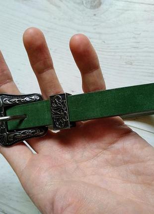 Актуальный пояс с двумя пряжками р. 8-10