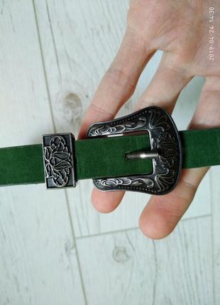 Актуальный пояс с двумя пряжками р. 8-10