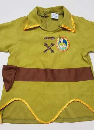 Костюм питер пэн, disney, карнавальный, как новый!