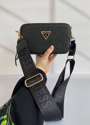 Женская стильная сумка гесс в стиле guess crossbody жіноча сумка
