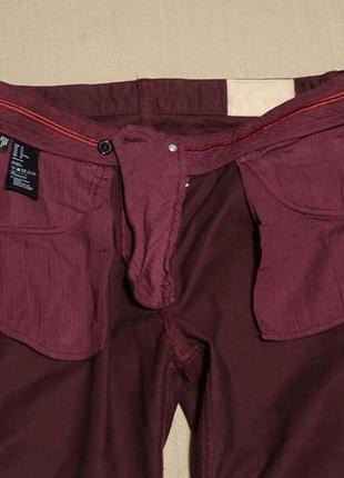 Отличные узкие  джинсы бордового цвета h&m швеция 31 р.7 фото