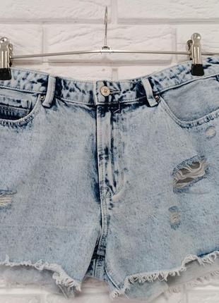 Стильные джинсовые шорты stradivarus 	# есть в наличии код 13 фото