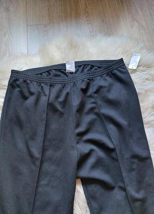 💛💙💜 стильные черные брюки с биркой3 фото