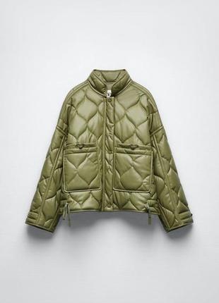Куртка zara стеганая