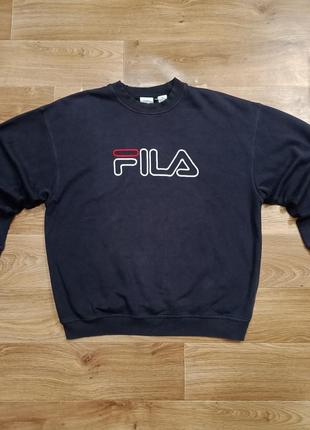 Винтажный свитшот fila