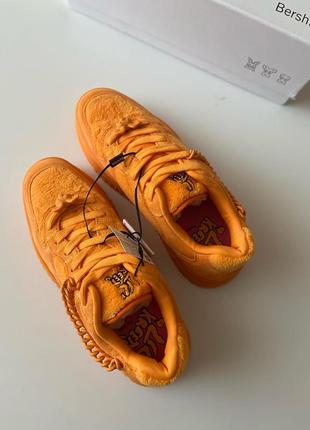 Ярко оранжевый утепленные кроссовки bershka 37 размер2 фото