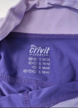 Лосины-бриджи для спорта crivit размер s/лосины на спорт4 фото