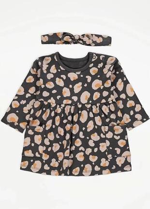 Плаття в рубчик від бренду george