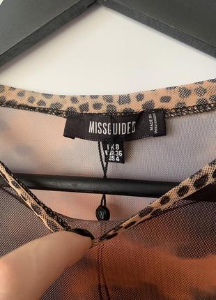 Платье сетка missguided4 фото