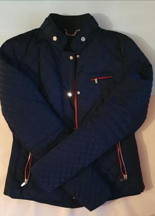 Куртка деми женская zara стеганая новая! размер s-m2 фото