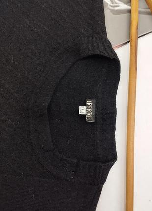 Свитр шерсть черный ferre кофта 7