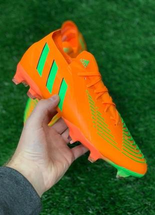 Футбольні бутси кросівки adidas predator egde.1 elite fg7 фото