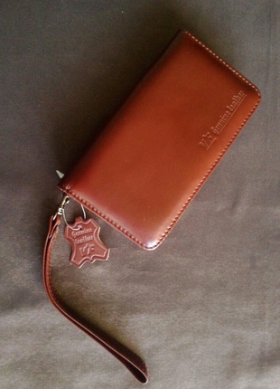 Портмоне, барсетка, кошелек, клатч мужской vif "genuine leather". натуральная кожа