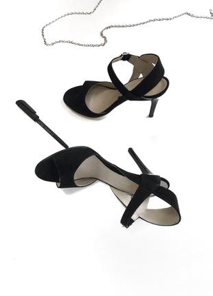 Босоножки из замша 🖤🕶